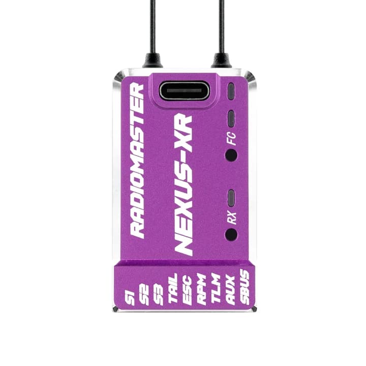 NEXUS-XR 2.4GHz ExpressLRS (Violeta)